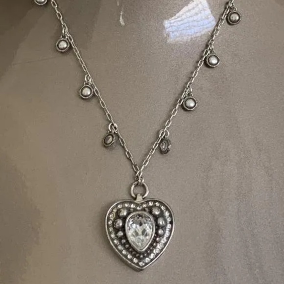 Brighton Jewelry Vintage Brighton Shakespeare Necklace Heart Locket